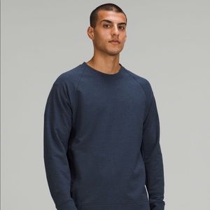 Lululemon City Sweat Crew Large Heathered True Navy